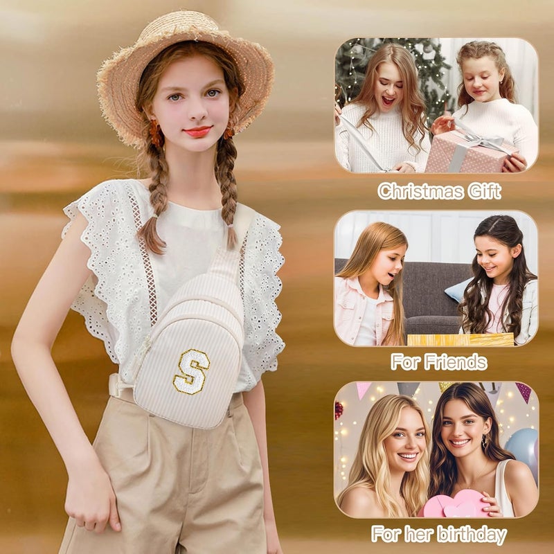 Viverte Gifts for 8 9 10 11 12 Year Old Girls Sling Bag Crossbody Bags Fanny Pack for Teen Girls Personalized Gifts for Women - Image 2